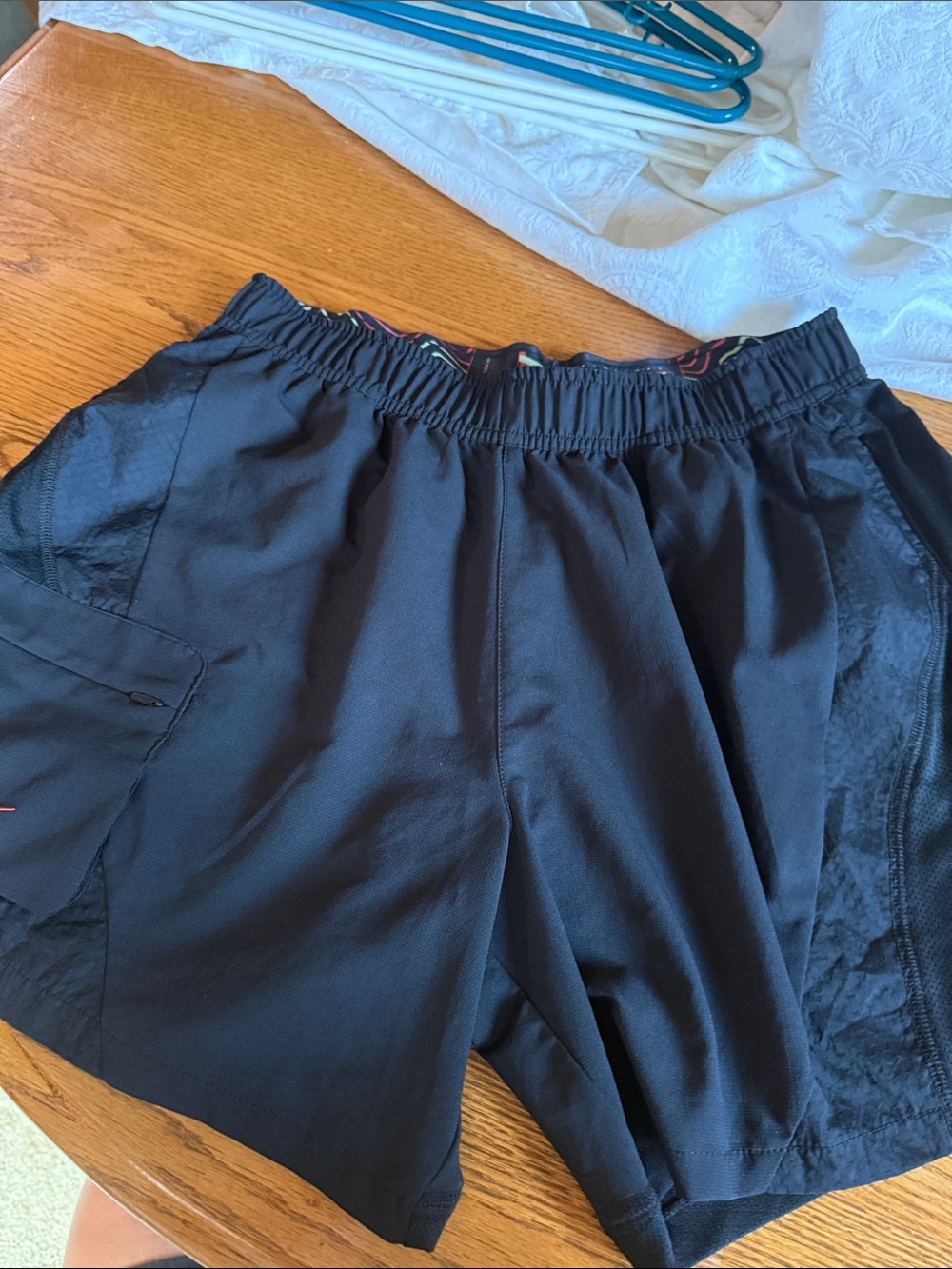 Nike Black ladies  Athletic Shorts with Elastic Waistband Medium NWOT